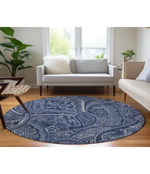 Chantille ACN623 Navy 8' x 8' Rug