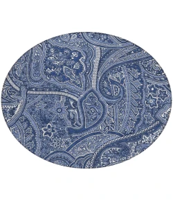 Addison Chantille ACN623 Navy 8 ft. x 8 ft. Round Rug
