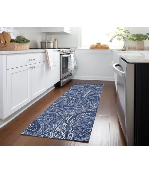 Chantille ACN623 Navy 2'3" x 7'6" Rug