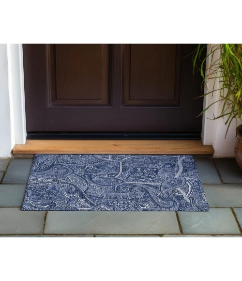 Chantille ACN623 Navy 1'8" x 2'6" Rug