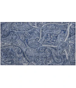 Addison Chantille ACN623 Navy 1 ft. 8 in. x 2 ft. 6 in. Rectangle Rug