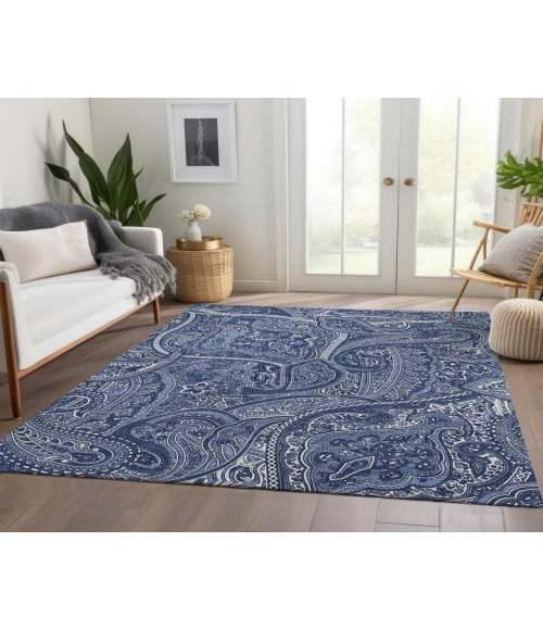 Chantille ACN623 Navy 3' x 5' Rug