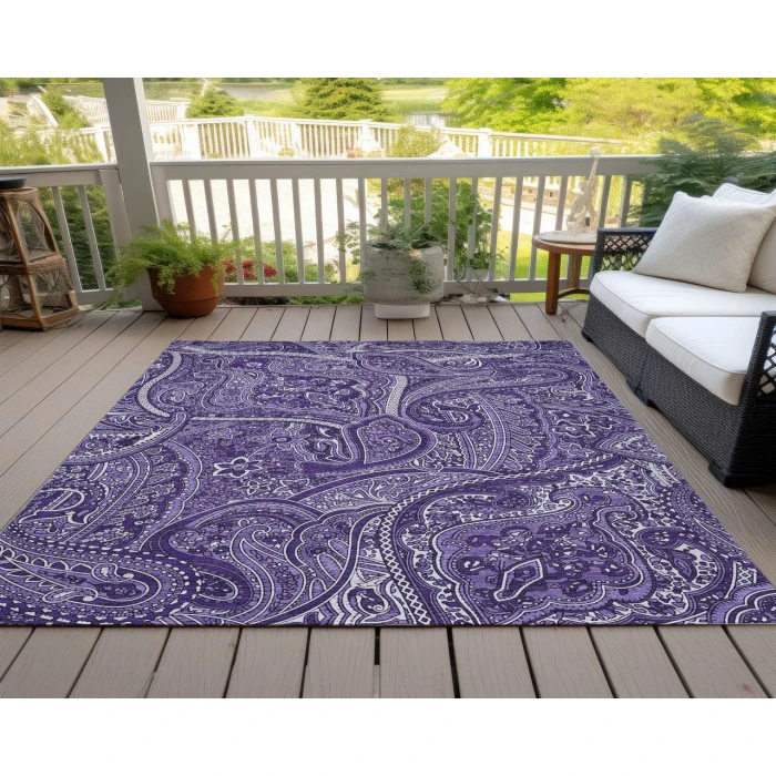 Chantille ACN623 Purple 9' x 12' Rug