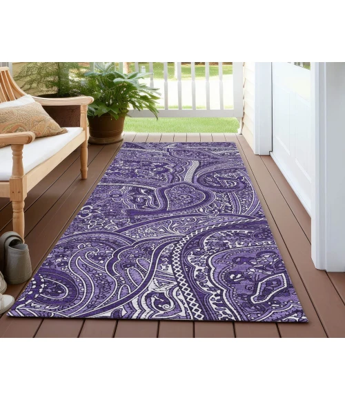 Chantille ACN623 Purple 2'3" x 7'6" Rug