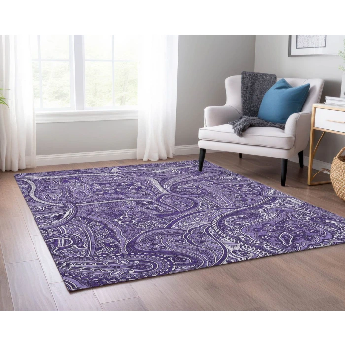 Chantille ACN623 Purple 9' x 12' Rug