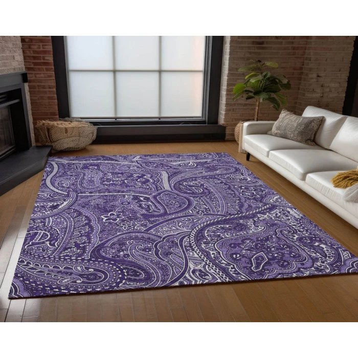 Chantille ACN623 Purple 9' x 12' Rug