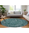 Chantille ACN623 Teal 8' x 8' Rug