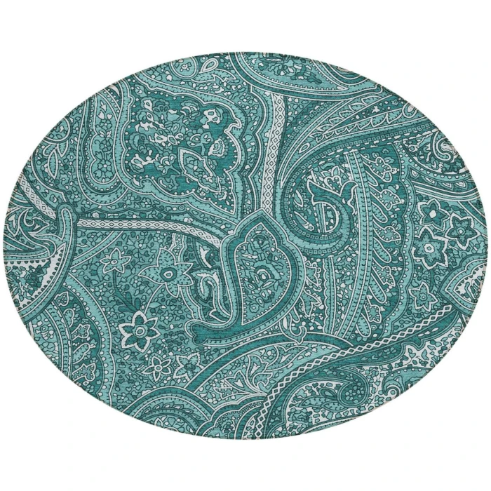 Chantille ACN623 Teal 8' x 8' Rug