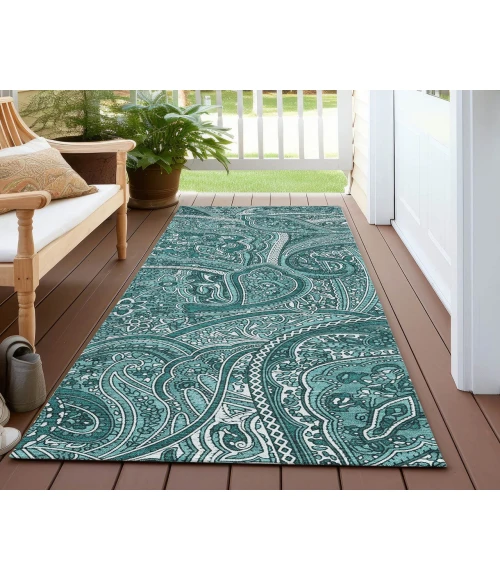 Chantille ACN623 Teal 2'3" x 7'6" Rug