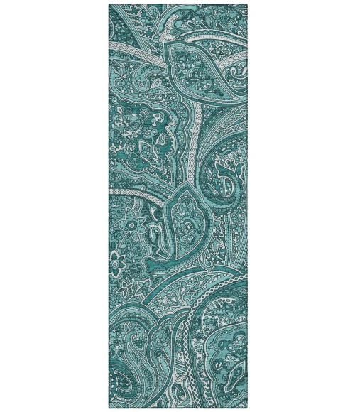Chantille ACN623 Teal 2'3" x 7'6" Rug