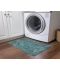 Chantille ACN623 Teal 1'8" x 2'6" Rug