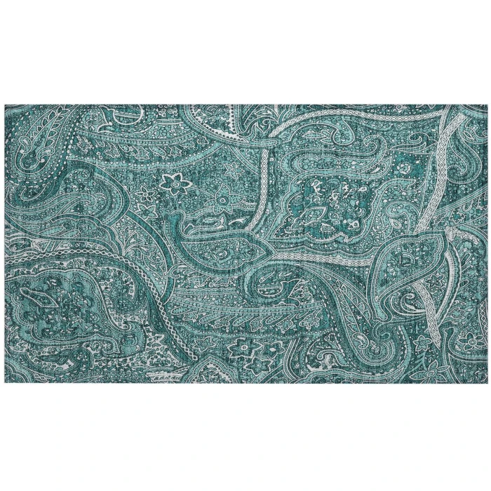Chantille ACN623 Teal 1'8" x 2'6" Rug