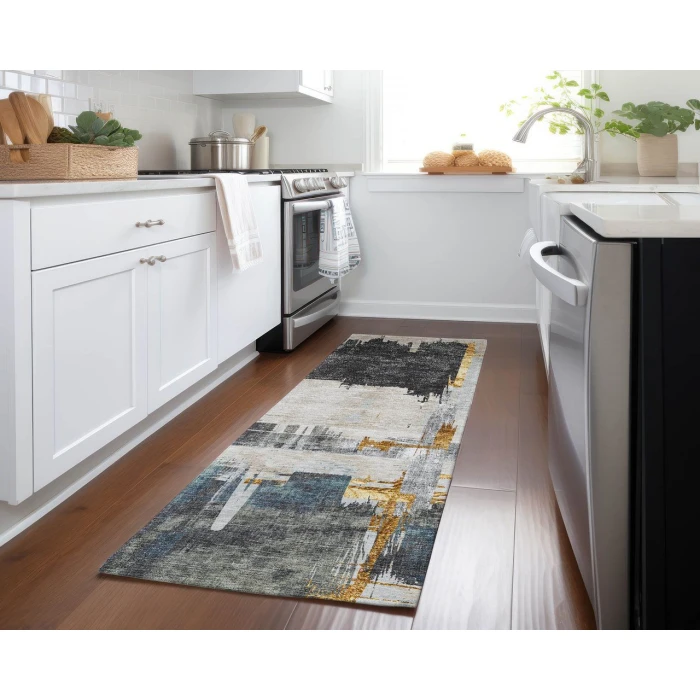 Chantille ACN624 Charcoal 2'3" x 7'6" Rug