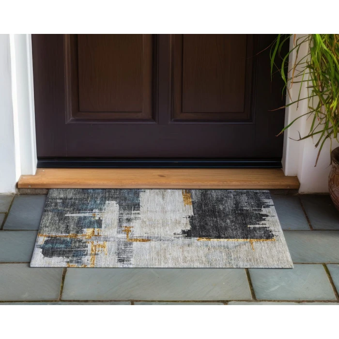 Chantille ACN624 Charcoal 1'8" x 2'6" Rug