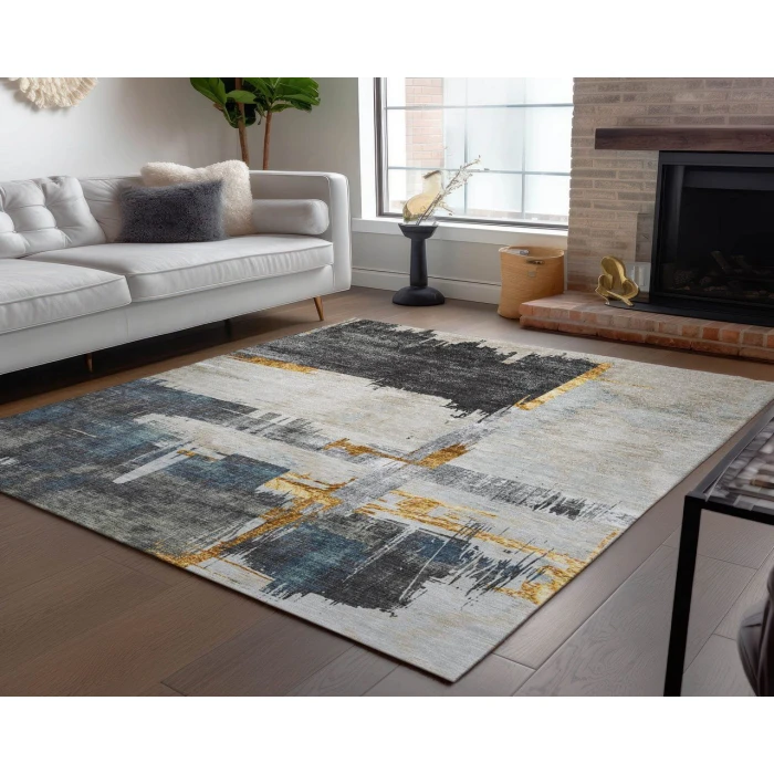 Chantille ACN624 Charcoal 8' x 10' Rug