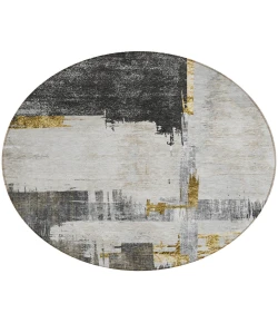 Addison Chantille ACN624 Gray 8 ft. x 8 ft. Round Rug