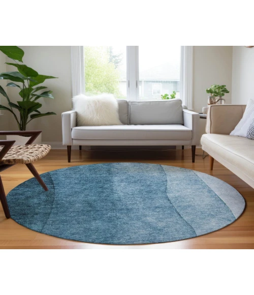 Chantille ACN625 Blue 8' x 8' Rug