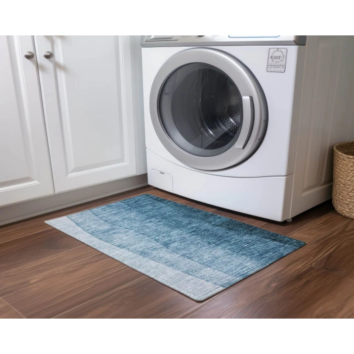 Chantille ACN625 Blue 1'8" x 2'6" Rug