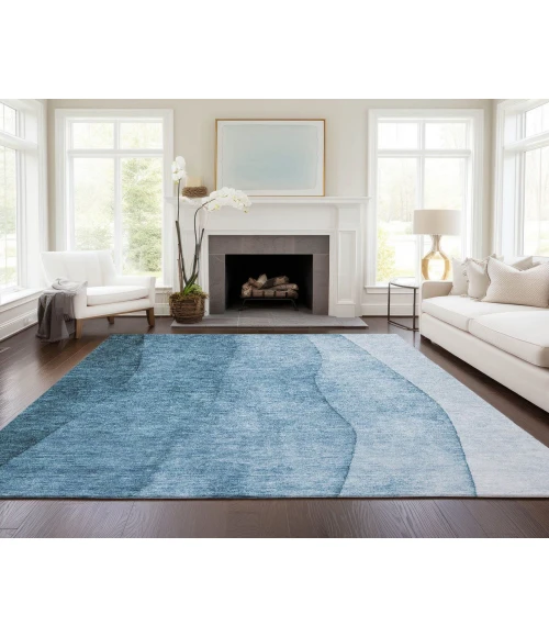 Chantille ACN625 Blue 8' x 10' Rug