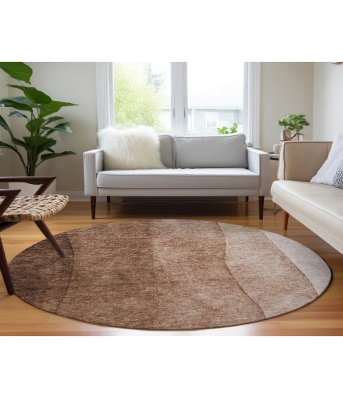 Chantille ACN625 Brown 8' x 8' Rug