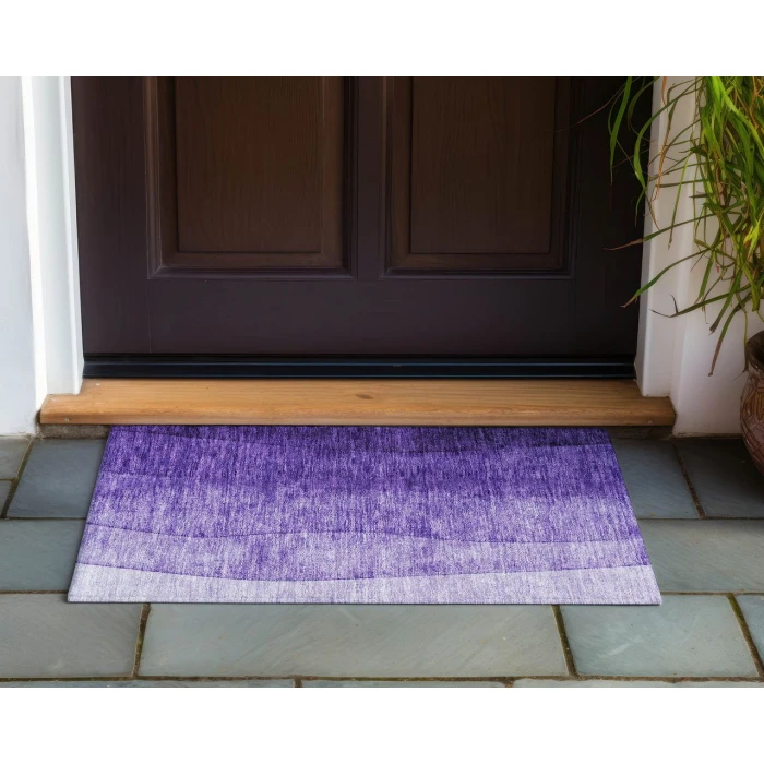 Chantille ACN625 Purple 1'8" x 2'6" Rug