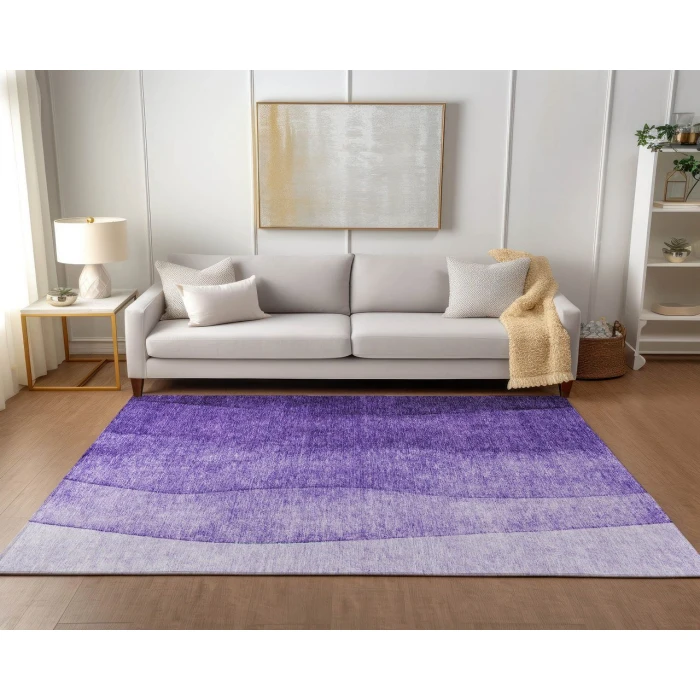 Chantille ACN625 Purple 9' x 12' Rug