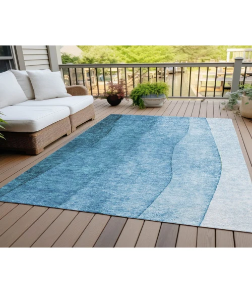 Chantille ACN625 Teal 10' x 14' Rug