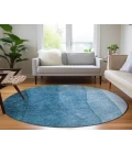 Chantille ACN625 Teal 8' x 8' Rug