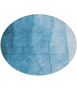 Addison Chantille ACN625 Teal 8 ft. x 8 ft. Round Rug