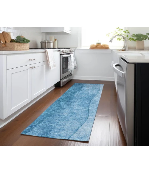 Chantille ACN625 Teal 2'3" x 7'6" Rug