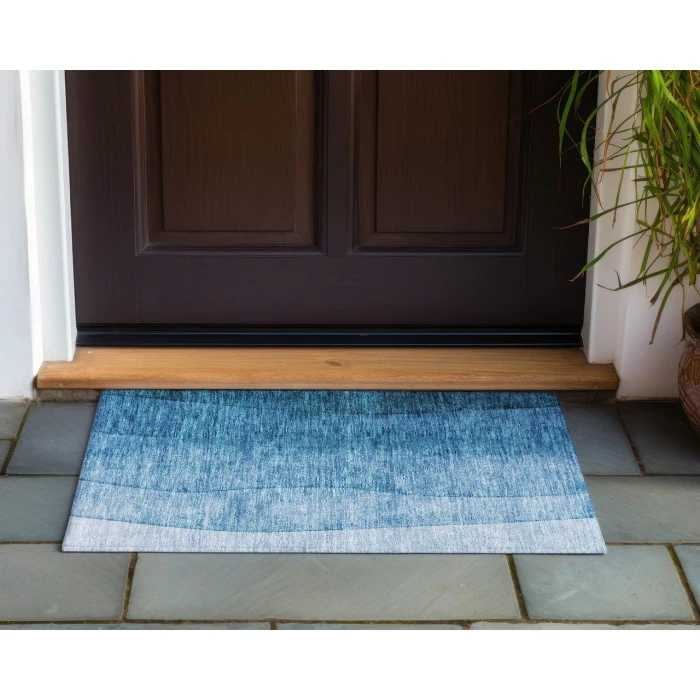 Chantille ACN625 Teal 1'8" x 2'6" Rug