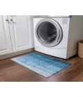 Chantille ACN625 Teal 1'8" x 2'6" Rug