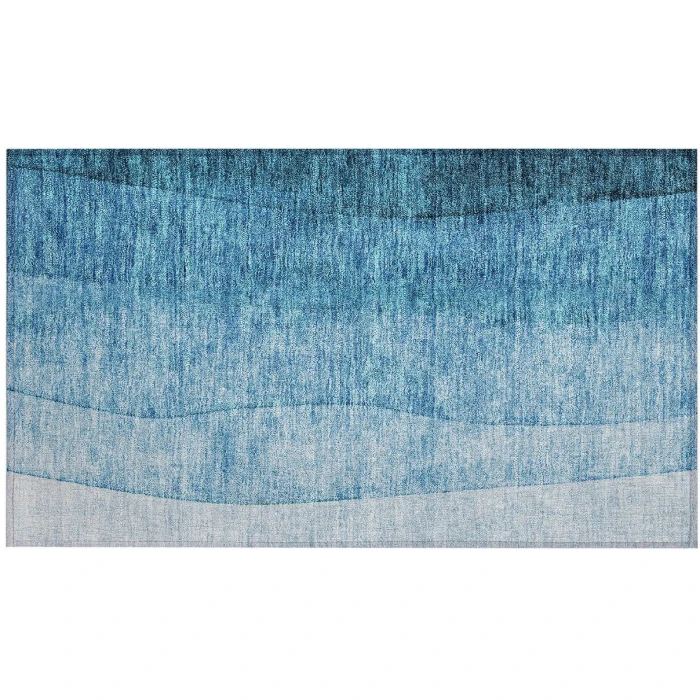 Chantille ACN625 Teal 1'8" x 2'6" Rug