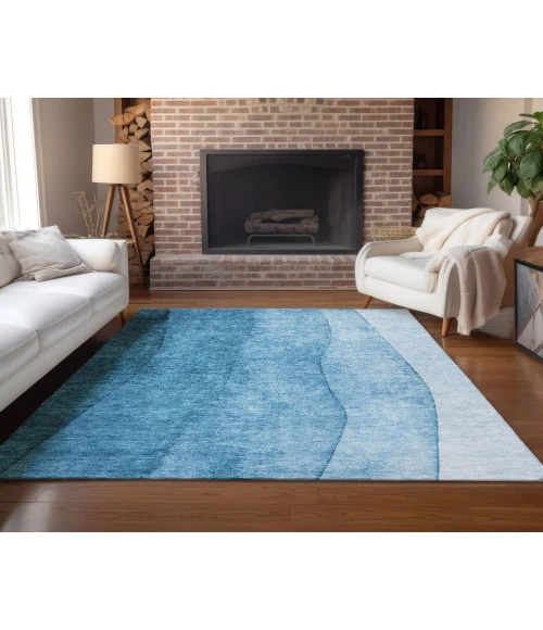 Chantille ACN625 Teal 10' x 14' Rug