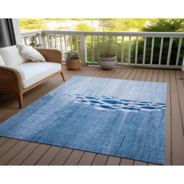 Chantille ACN627 Blue 9' x 12' Rug