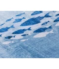 Chantille ACN627 Blue 2'6" x 3'10" Rug