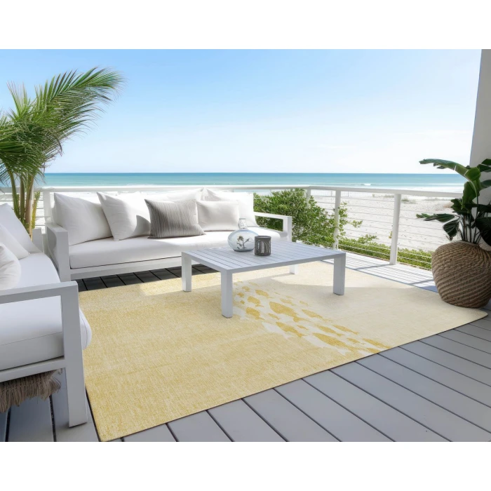 Chantille ACN627 Gold 9' x 12' Rug