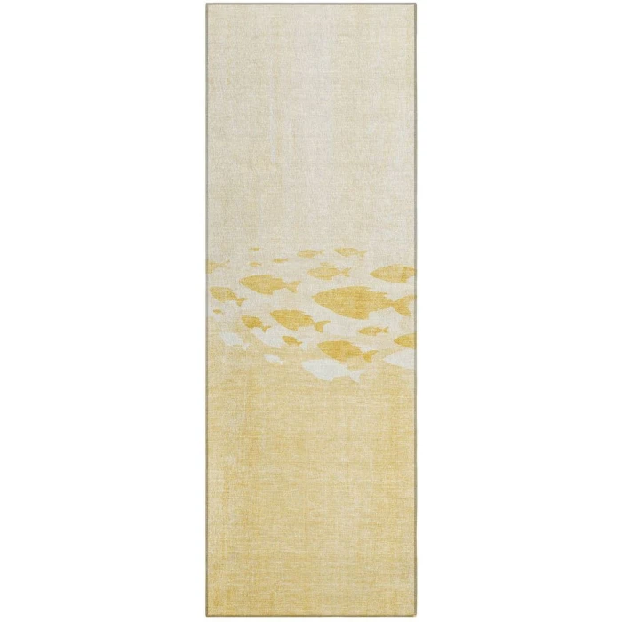 Chantille ACN627 Gold 2'3" x 7'6" Rug