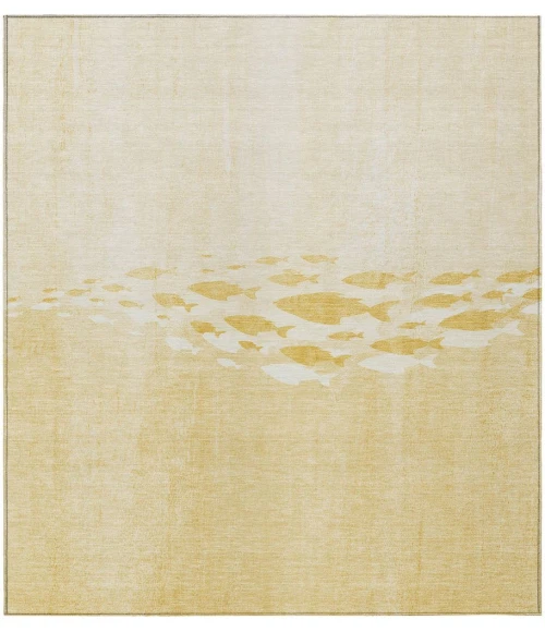 Chantille ACN627 Gold 3' x 5' Rug