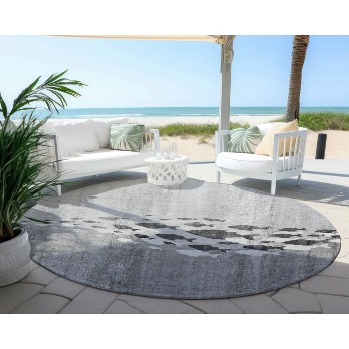 Chantille ACN627 Gray 8' x 8' Rug
