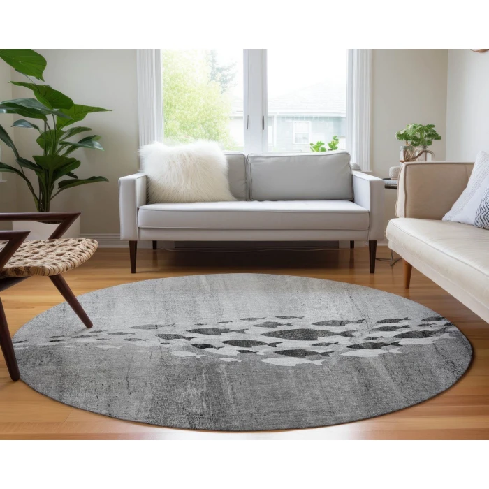 Chantille ACN627 Gray 8' x 8' Rug