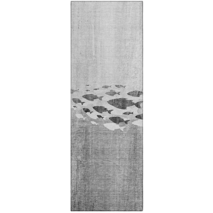 Chantille ACN627 Gray 2'3" x 7'6" Rug