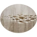 Addison Chantille ACN627 Taupe 8 ft. x 8 ft. Round Rug
