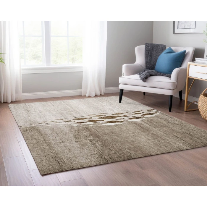 Chantille ACN627 Taupe 9' x 12' Rug