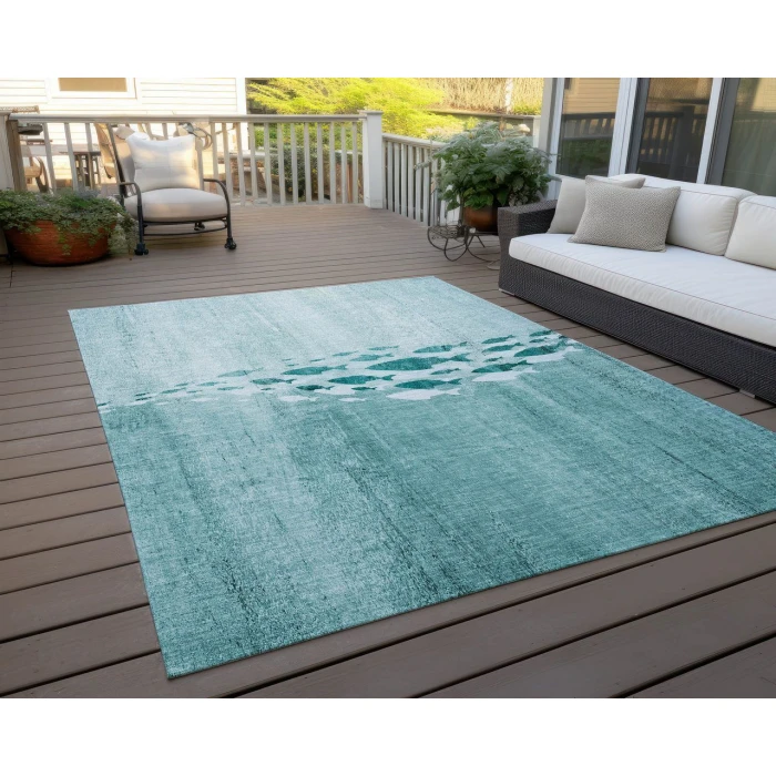 Chantille ACN627 Teal 9' x 12' Rug