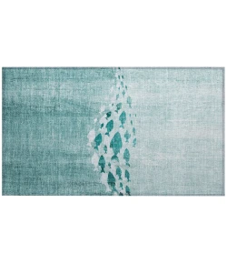 Addison Chantille ACN627 Teal 1 ft. 8 in. x 2 ft. 6 in. Rectangle Rug