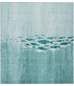 Addison Chantille ACN627 Teal 9 ft. x 12 ft. Rectangle Rug