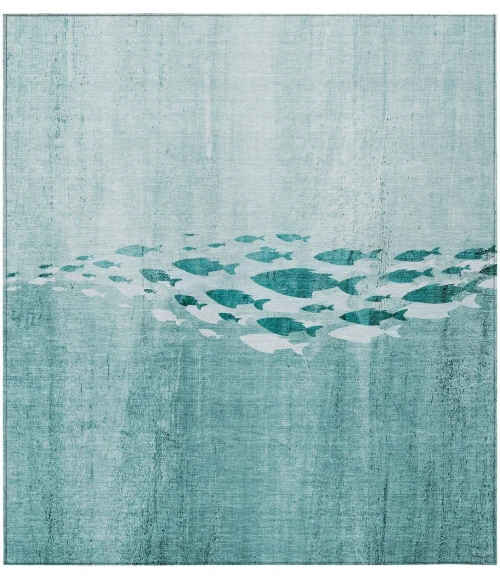 Chantille ACN627 Teal 2'6" x 3'10" Rug
