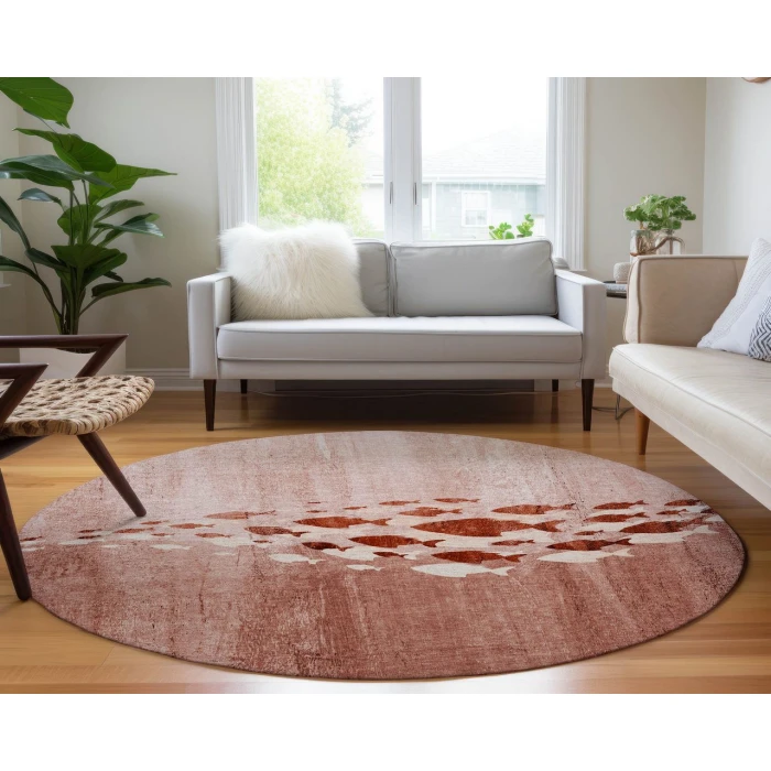 Chantille ACN627 Terracotta 8' x 8' Rug