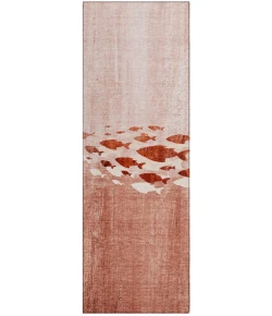 Addison Chantille ACN627 Terracotta 2 ft. 3 in. x 7 ft. 6 in. Runner Rug